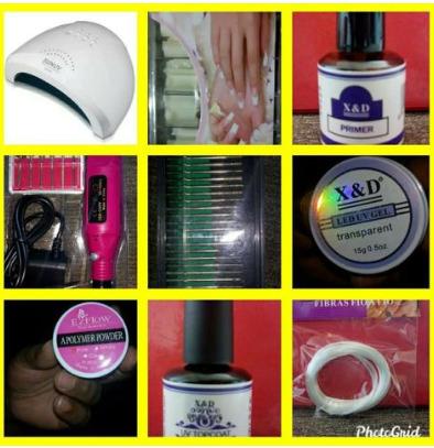 Materiais para Alongamento de Unhas