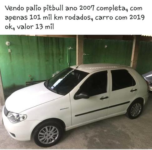 Palio pitbull 2007 completa por apenas R$13.000