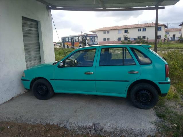 Gol verde em bom estado!