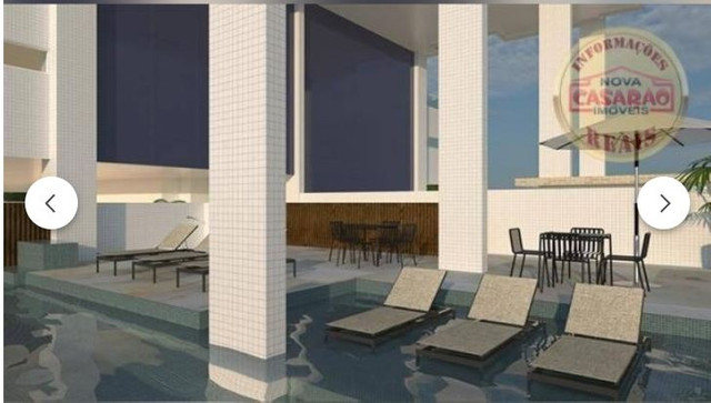Apartamento com 2 dormitórios à venda, 70 m² por R$ 350.000 - Mirim - Praia Grande/SP - Foto 9