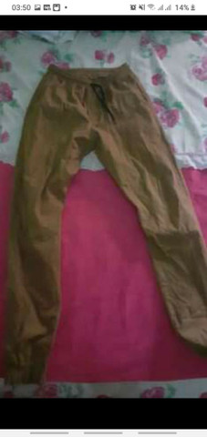 Calça jogger marrom P