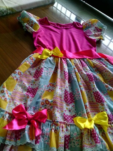 Vestido de festa junina tamanho 6