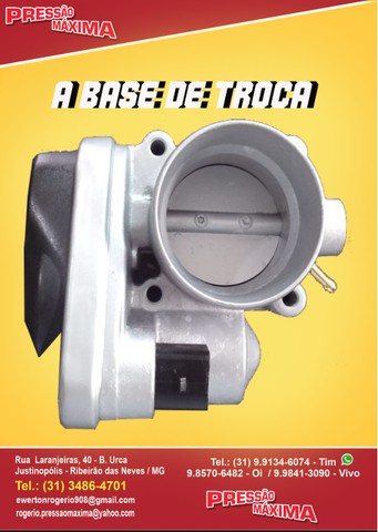 Corpo de Borboleta TBI Gol Fox 1.6