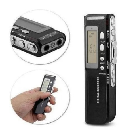 Gravador De Voz Digital Espião Grava Até 10 Dias Direto 8gb - Foto 6