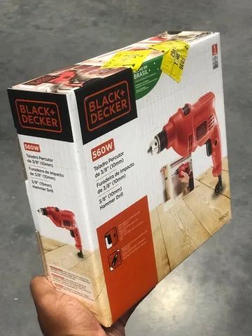 Furadeira Black & Decker NOVA Até 5x 