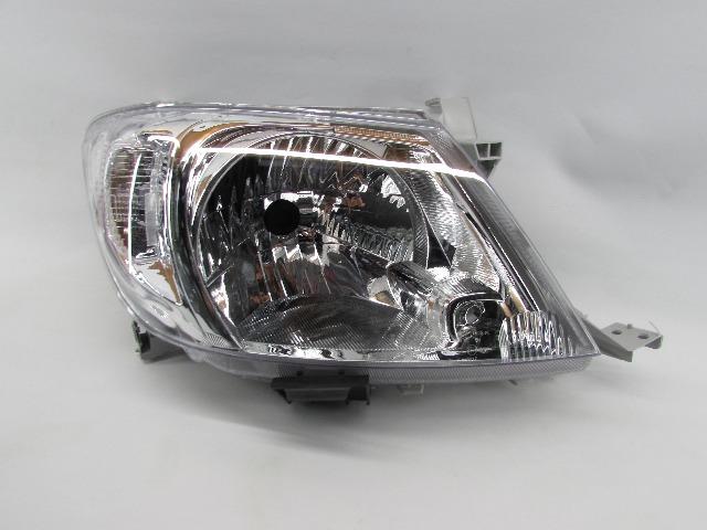 Farol Cromado Foco Simples Hilux 2009 2010 2011 Direito