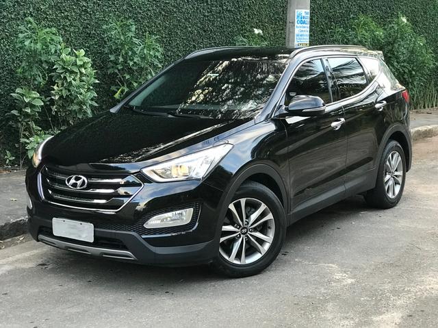 SANTA FÉ BLINDADA 3.3L 2015 V6 270CV, 5 Lugares, igual á zero KM, a mais TOP, OPORTUNIDADE - Foto 11