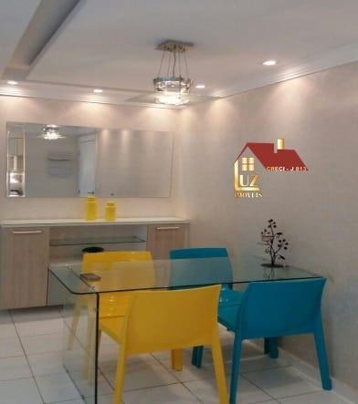 Apartamento Mobiliado De 69 m² E 02 Quartos