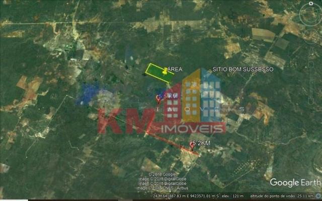 Vende-se terreno no Sítio Bonsucesso - KM IMÓVEIS