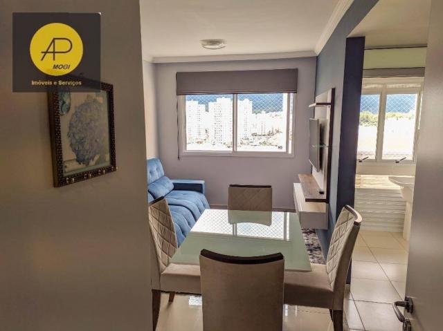Apartamento com 1 dormitório para alugar, 46 m² - Centro Cívico - Mogi das Cruzes/SP - Foto 2