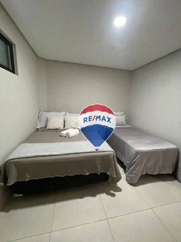 Apartamento com 1 dormitório para alugar, 40 m² por R$ 1.000,00/dia - Alto da Serra - Bana - Foto 3