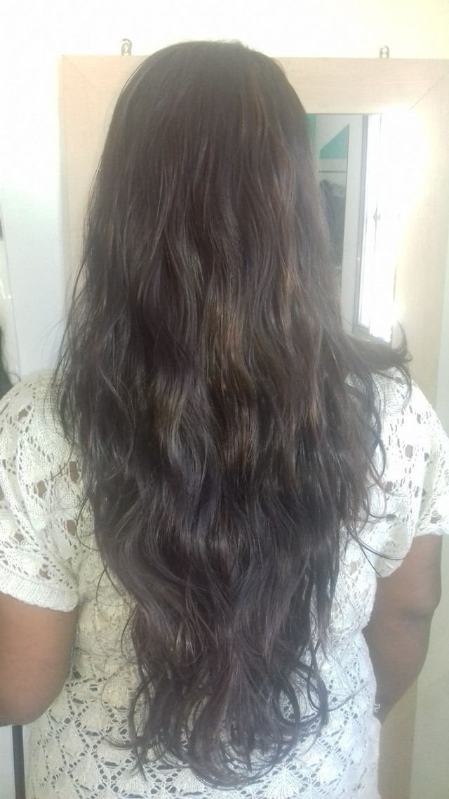 Cabelo organico na promoção aproveite !! Colocado ou só cabelo chama whatsapp