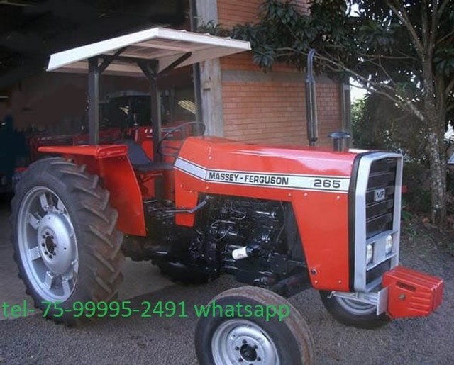 trator massey ferguson 265 4x2 ano 1978