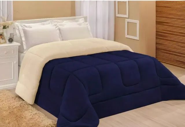 Cobertor edredom  dupla fase casal 2,20 x 2,40 