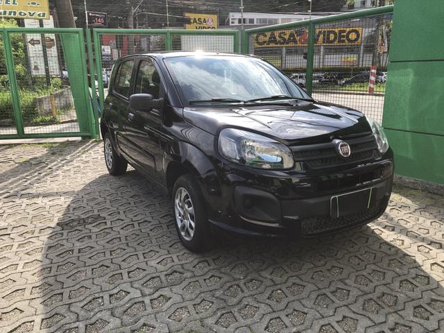 Nova Fiat Uno Drive 1.0 Completa Preta 2018 - Foto 2