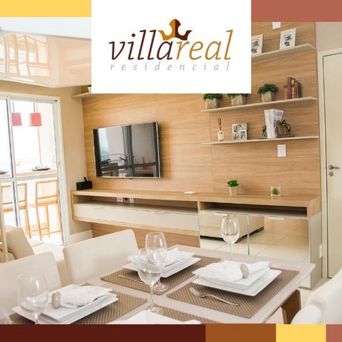 VillaReall Residencial Aptos 2 Dorms 58m2 2 Dorms 1 Vaga C/Varanda Lazer Completo - Foto 9