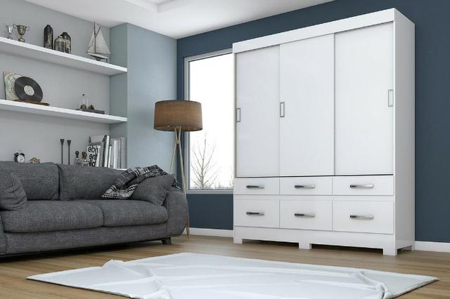 Guarda roupa passione 6 portas zap * - Foto 4