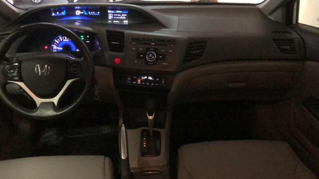 Honda-Civic LXR 2.0 Automático Branco 2014/14 - Foto 6
