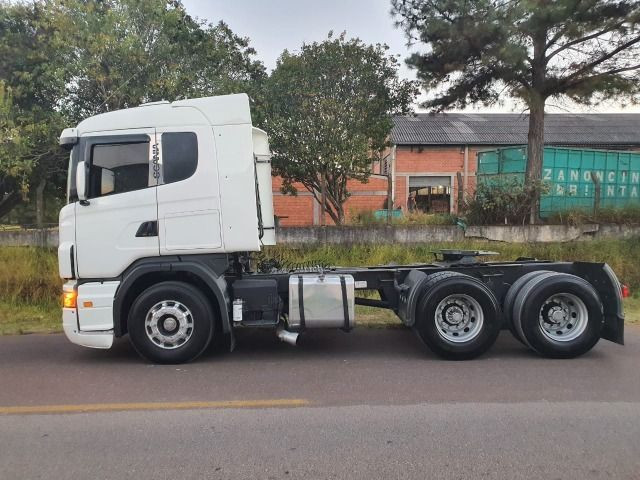 Scania G 420 ano 2008 Trucado com ar cond E Retarder Rodas de Alumínio - Foto 4