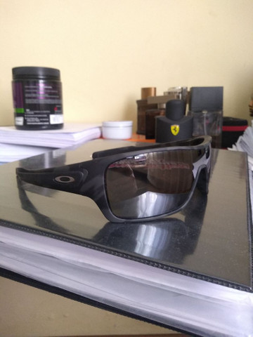Óculos Oakley turbine rotor Black Camo Prizm - Foto 5