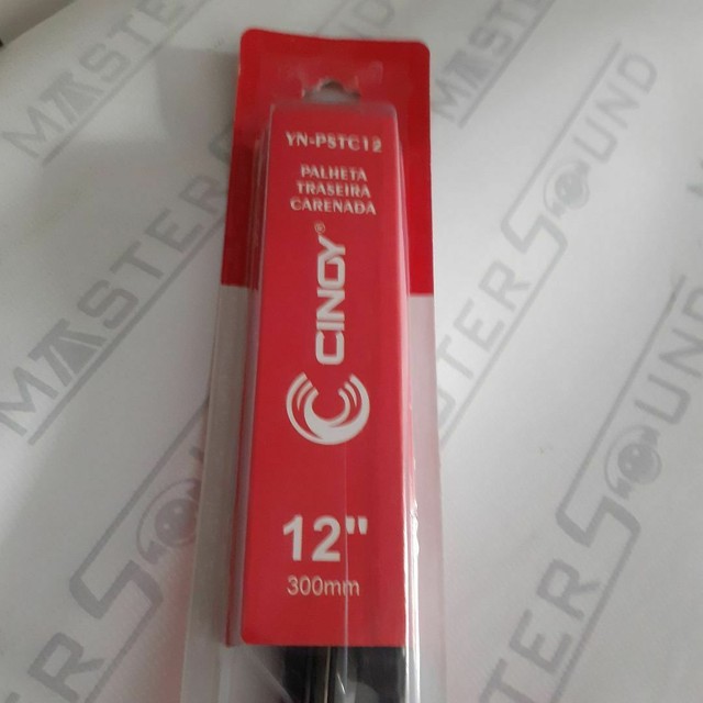Palheta traseira. 12". Nova. Colocada. 