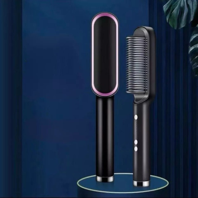 Escova Alisadora Anion Hair Pro 3 em 1.  - Foto 4