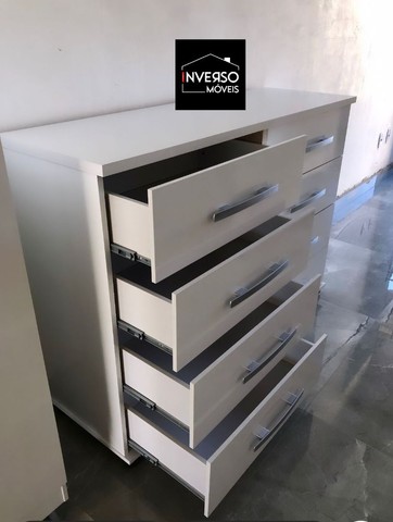 Cômoda 8 gavetas nova montagem grátis  - Foto 2