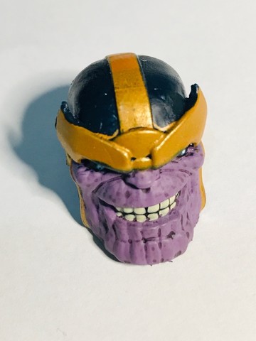 Marvel Legends - cabeça do Thanos - peça BAF - versão quadrinhos ideal p/ acessório - Foto 2