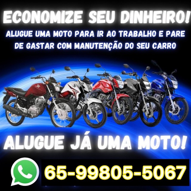 Aluguel moto barato pa - Serviços - Cristo Rei, Várzea Grande 1043932117