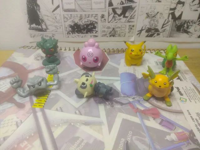 Lote com Seis Brinquedos Pokemon, Brinquedo Pokemon Usado 83864752