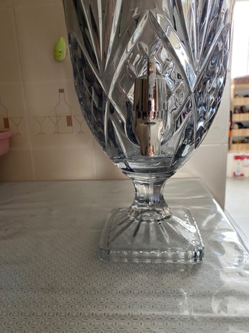 Suqueira de Cristal de Vidro com Torneira 5 litros