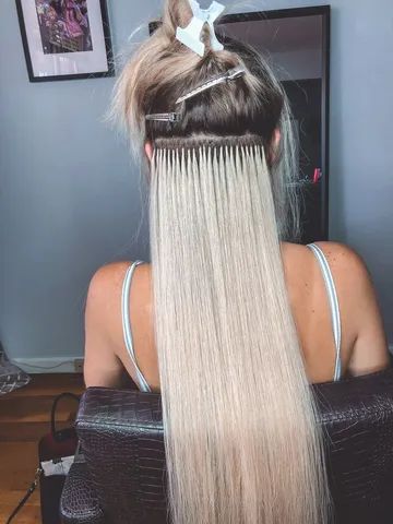 Cabelo natural loiro colocado já últimas vagas 