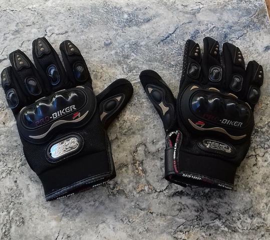2 Pares De Luvas Pro-biker Dedo Longo/dedo Curto - Foto 2