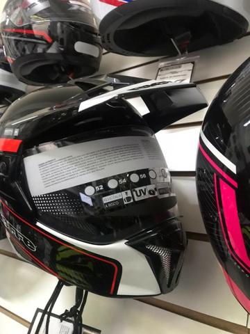 Capacete bieffe na caixa. divido ate 4x no cartão - Foto 9