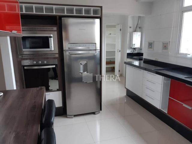Apartamento com 3 dormitórios para alugar, 135 m² por r$ 5.000/mês - vila léa - santo andr - Foto 6