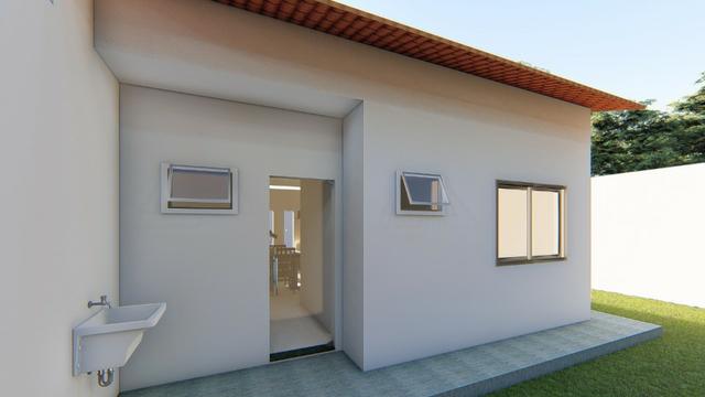 Casa até ZERO entrada 2 quartos - Foto 3