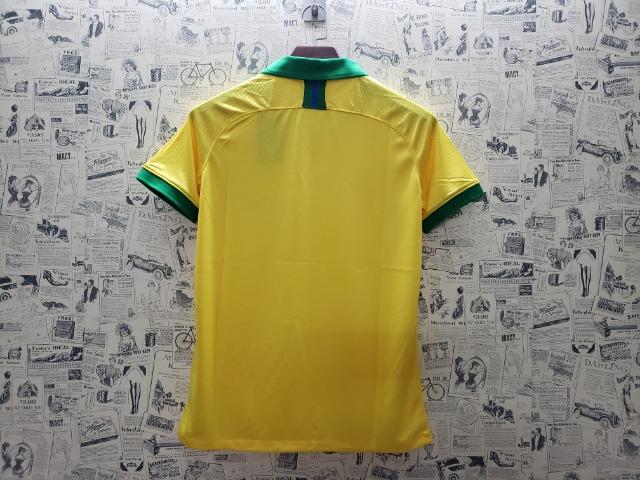 Camisa Seleção Brasileira Amarela Home 2019 - Foto 4