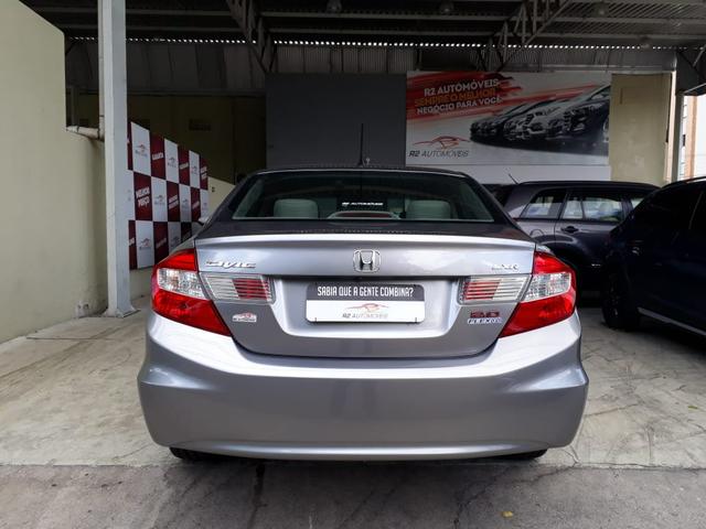 Honda 2016 Civic 2.0 lxr Automatico completo multimídia cinza único dono confira - Foto 4