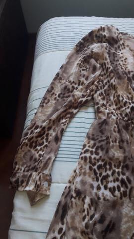 Vestido areia e mel - Foto 3