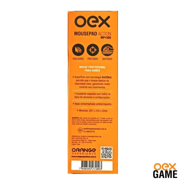 Mouse Pad Gamer Grande Profissional Oex-mp300 em Fortaleza - Foto 3