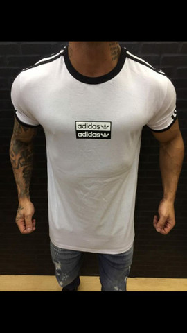 camisa de malha adidas