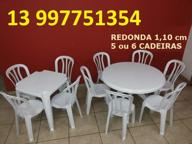 Mesas Redondas 1,10 cm vendo - Foto 6