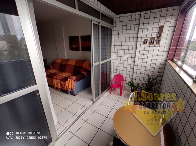 Bessa, Mobiliado, 3 quartos, suíte, 170m², R$ 3.800, Aluguel,  Apartamento - João Pessoa - - Foto 3