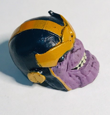 Marvel Legends - cabeça do Thanos - peça BAF - versão quadrinhos ideal p/ acessório - Foto 4