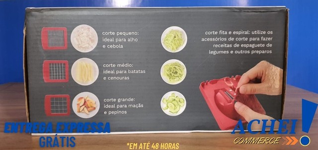 Kit Cortador de Alimentos Multilaser 21 Peças - Nova - Foto 4