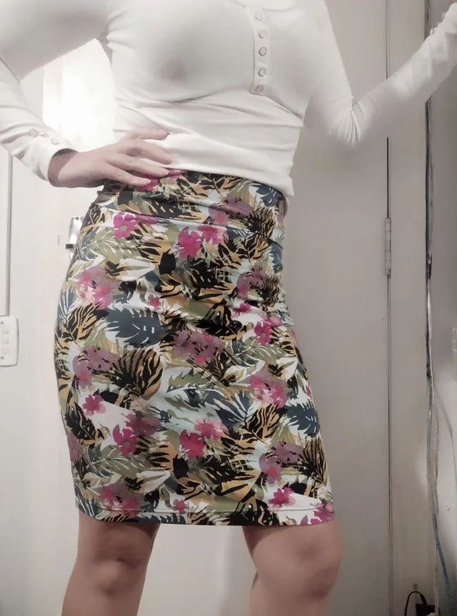 Saia estampada 42 