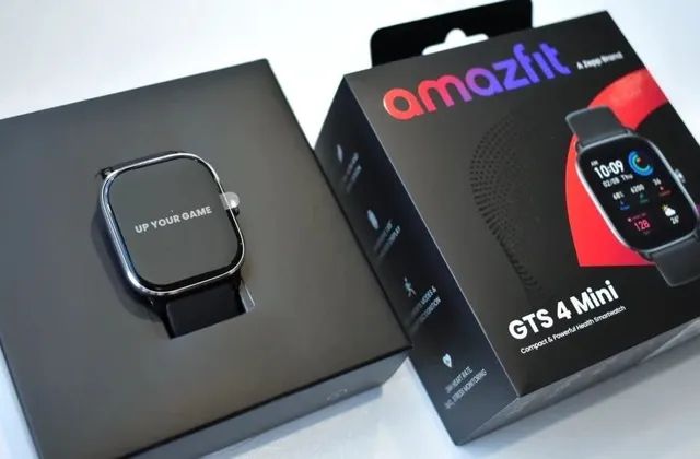 RELOGIO XIAOMI AMAZFIT GTS 4 PRETO