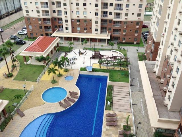Residencial Ecoparque, Torre Ipê, quitado, ¾
