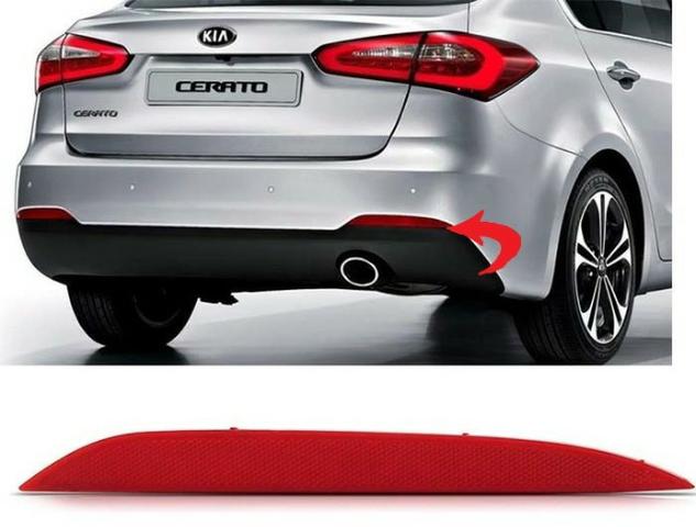 Refletor Parachoque Traseiro Cerato 2013 2014 2015 Direito