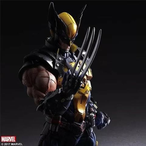 Boneco Action Figure Wolverine Logan Play Art Xmen No Brasil - Foto 4